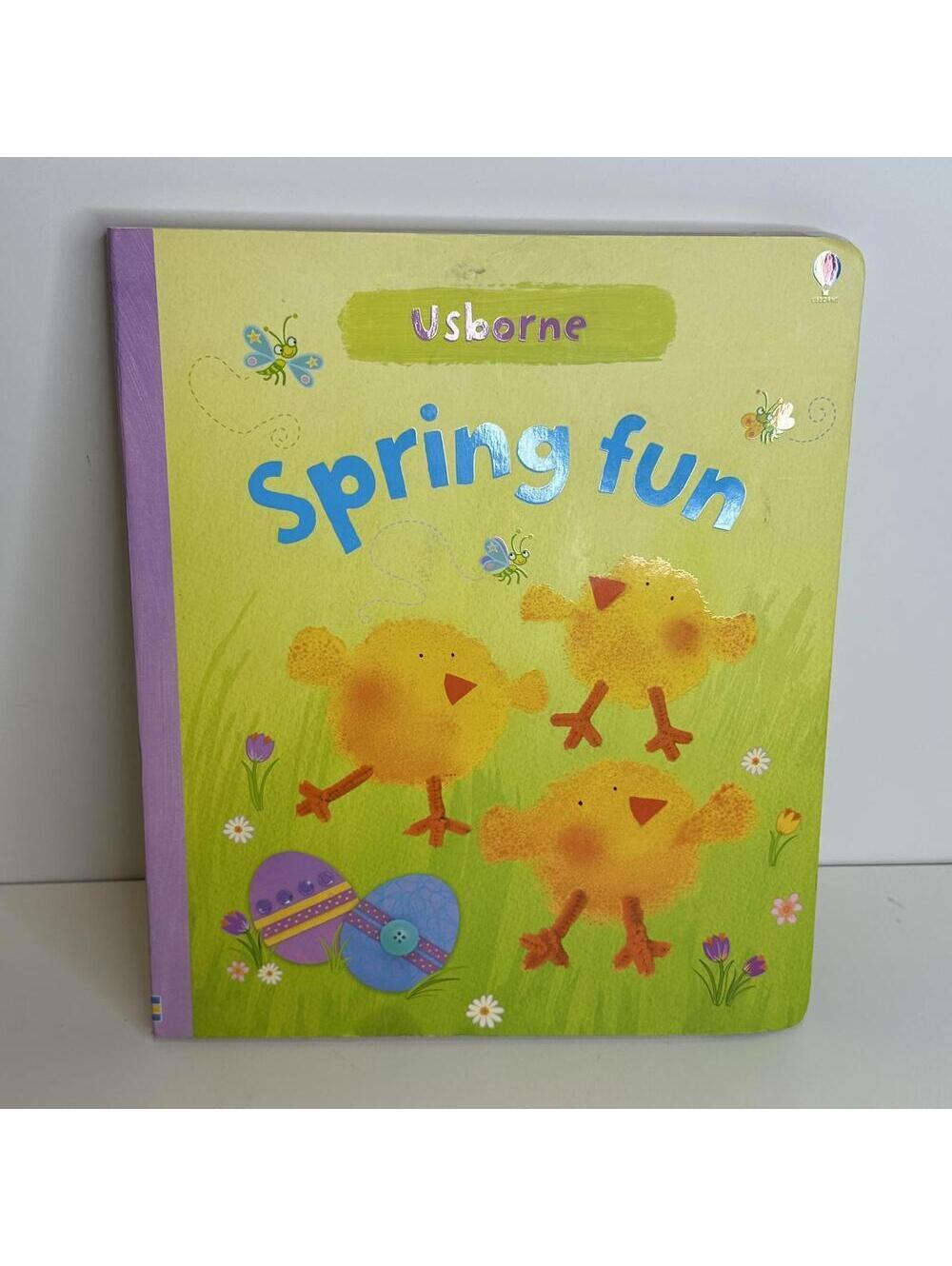 Usborne Spring Fun Interactive Children's Activity Book - Picture 2 of 7